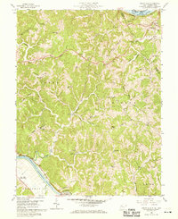 Mount Alto 1958 topographic map thumbnail