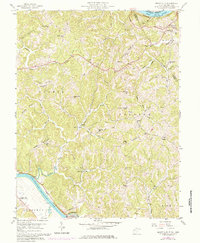 Mount Alto 1958 topographic map thumbnail