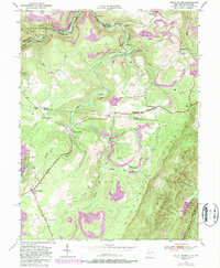 Mount Storm 1949 topographic map thumbnail