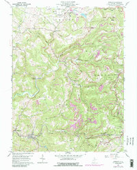 Newburg 1960 topographic map thumbnail