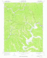Oceana 1968 topographic map thumbnail