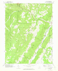 Onego 1968 topographic map thumbnail