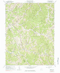Oxford 1964 topographic map preview