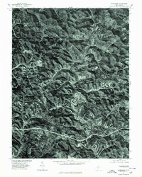 Pennsboro 1976 topographic map thumbnail