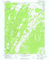 Petersburg West 1969 topographic map thumbnail