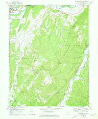 Petersburg East 1969 topographic map thumbnail