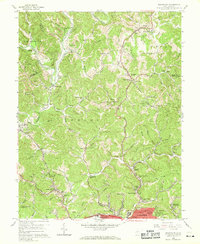 Pocatalico 1958 topographic map thumbnail