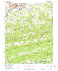 Princeton 1962 topographic map thumbnail
