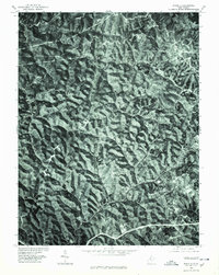 Schultz 1975 topographic map thumbnail