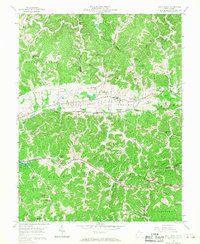 Scott Depot 1958 topographic map thumbnail