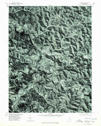 Shirley 1976 topographic map thumbnail