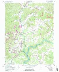Summersville 1967 topographic map thumbnail