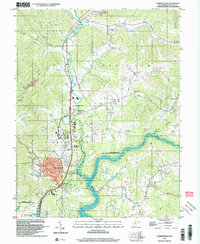 Summersville 1996 topographic map thumbnail