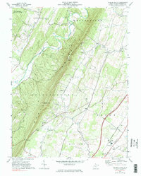 Tablers Station 1972 topographic map thumbnail