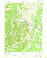 Terra Alta 1959 topographic map thumbnail