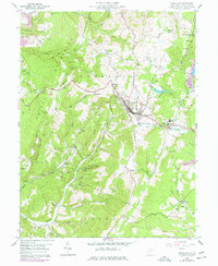 Terra Alta 1959 topographic map thumbnail