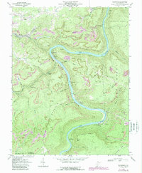 Thurmond 1969 topographic map thumbnail
