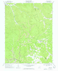 Tioga 1966 topographic map thumbnail