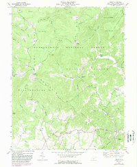 Trout 1977 topographic map thumbnail