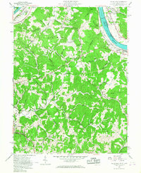 Valley Mills 1957 topographic map thumbnail