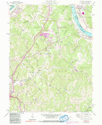 Valley Mills 1957 topographic map thumbnail
