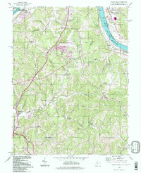Valley Mills 1994 topographic map thumbnail