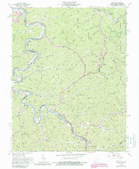 Webb 1963 topographic map preview