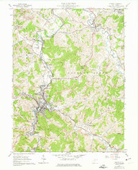 Weston 1961 topographic map thumbnail