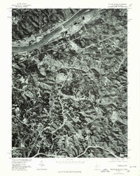 Willow Island 1976 topographic map thumbnail