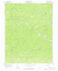 Wilsondale 1963 topographic map thumbnail