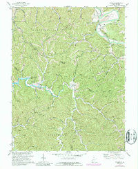 Winslow 1972 topographic map thumbnail