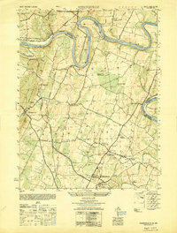 Hedgesville 1949 topographic map thumbnail