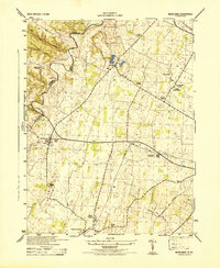 Middleway 1944 topographic map thumbnail
