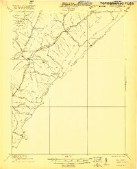 Callaghan 1921 topographic map thumbnail