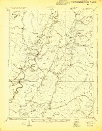 Cass 1922 topographic map thumbnail