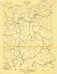 Clay 1908 topographic map thumbnail