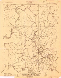 Fayetteville 1908 topographic map thumbnail