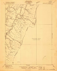 Fort Seybert 1922 topographic map thumbnail