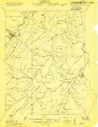 Keyser 1921 topographic map thumbnail