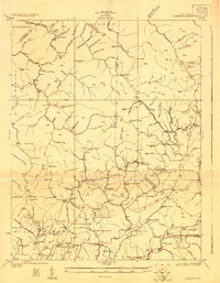 Lobelia 1923 topographic map thumbnail