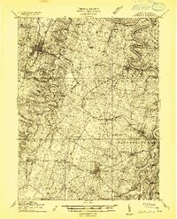 Martinsburg 1914 topographic map thumbnail
