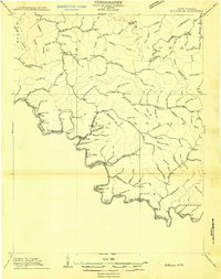 Matewan 1909 topographic map thumbnail