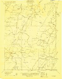 Moorefield 1921 topographic map thumbnail