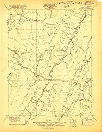 Onego 1921 topographic map thumbnail