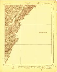Warm Springs 1923 topographic map thumbnail