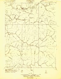 Webster Springs 1915 topographic map thumbnail