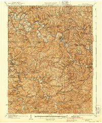 Arnoldsburg 1927 topographic map thumbnail