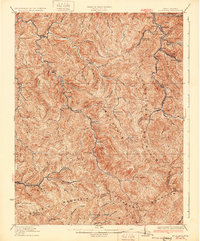 Bald Knob topographic map thumbnail
