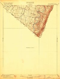 Berryville topographic map thumbnail