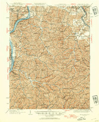 Belleville 1924 topographic map thumbnail